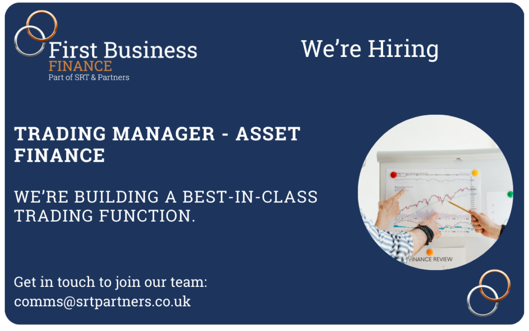 We're hiring, Job advertisement for Trading Manager role