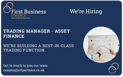 We’re Hiring – Trading Manager, Asset Finance